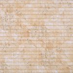 3D PVC panel - Mosaic Beige Gold