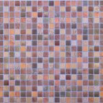 3D PVC panel - Mosaic Brown Antiquity