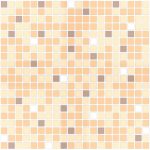 3D PVC panel - Mosaic Brown Mix