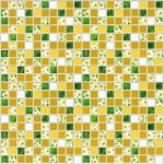 3D PVC panel - Mosaic Daisy