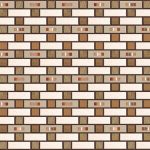3D PVC panel - Mosaic Glaze