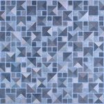 3D PVC panel - Mosaic Silver Sahara