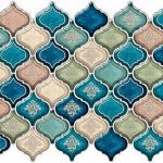 3D PVC panel - Orient Decoration Dark Blue