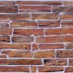3D PVC panel - Stone Brown Slate