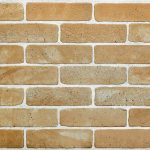 3D PVC panel - Brick Old Yellow