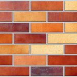 3D PVC panel - Brick Terracotta