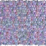 3D PVC panel - Mosaic Crystal Pink Shining