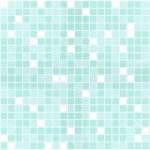 3D PVC panel - Mosaic Green Mix