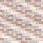 3D PVC panel - Mosaic Linen