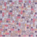 3D PVC panel - Mosaic Travertine Cinnamon