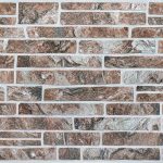 3D PVC panel - Stone Brown Slate Ornamental
