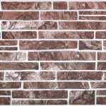 3D PVC panel - Stone Red Slate Ornamental
