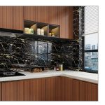 Samoljepljivi PVC panel Marble Black White-A3-04