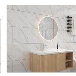 Samoljepljivi PVC panel Marble White - AR-01